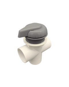 Balboa/Hydroair 50mm(2") Diverter Grey B-11-4000GRY - Spa Spare Part