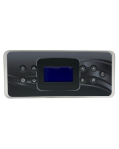 Spa-Tech MP30 2 Pump Touchpad and Overlay O-02.05.04.0007-2 - Spa Spare Part