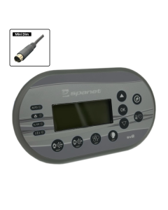 Spanet XS2000 SV Style Touchpad and Overlay SN-SV2T-MD - Spa Spare Part