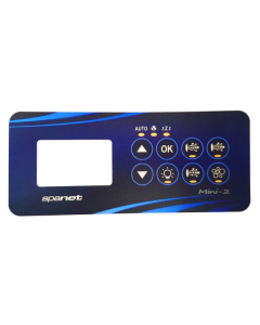 Spanet SV Mini 2 Touchpad Overlay Only SN-SVM2-OV-SN - Spa Spare Part