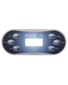 Balboa TP600 Overlay Only(J1/J2/Flip) B-12198 - Spa Spare Part