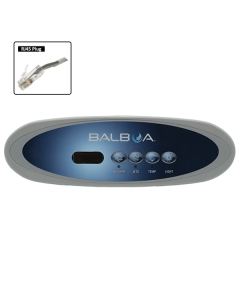 Balboa VL260 Touchpad and Overlay(B/J/T/L) B-53645 - Spa Spare Part