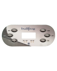 Balboa(Bullfrog Spas) TP600(J,J) Overlay B-SCOL0023 - Spa Spare Part