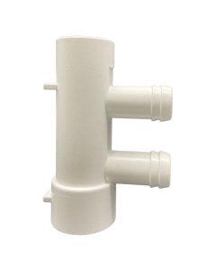 Manifold - Water - 2 Port - 25mm x 19mm Barb E-3228 - Spa Spare Part