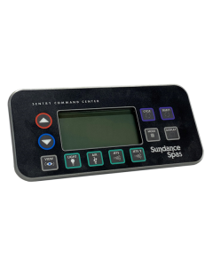 Sundance 850 Export Touchpad(Rectangular) with Dual Harness SD-6600-807 - Spa Spare Part