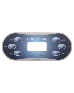 Balboa TP600 Overlay Only(J1/J2/AUX) B-12762 - Spa Spare Part