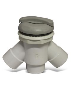 Escape 2" 3-way Grey Diverter SW-126573 - Spa Spare Part