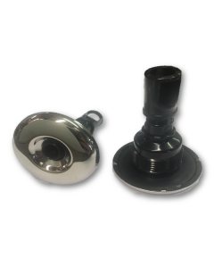 Rising Dragon 2.25" Directional Jet Stainless Steel and Black RD-223-2311S - Spa Spare Part