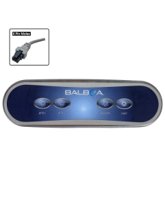 Balboa AX40(Auxiliary) Touchpad and Overlay(J1/J2/B/L) B-52678 - Spa Spare Part