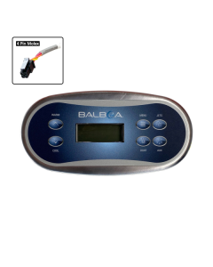 Balboa TP500S Touchpad and Overlay B-57251 - Spa Spare Part