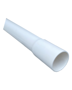 15mm White PVC Hard Pipe Class 18 - 6m Length P15MMC18-6M - Spa Spare Part