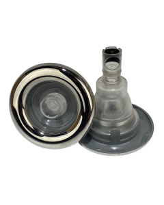 Rising Dragon 5" Directional Jet S/Steel and Grey(Clear) RD-203-5717DS - Spa Spare Part