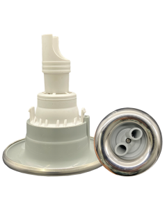 Extreme Twin Spin Spa Jet - Stainless Steel E-2740-SS - Spa Spare Part