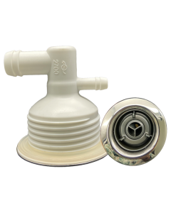 Axiom 80 Tri-Spin Spa Jet Graphite/Stainless Steel E-2876-SS - Spa Spare Part