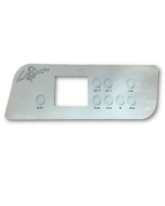 OVERLAY: Old Style K-72 8 Button LA-PL-49554 - Spa Spare Part