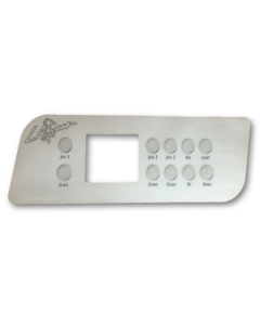 OVERLAY: K-72(Old) 10 Button LA-PL-49560 - Spa Spare Part