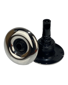 Rising Dragon 3" Directional Jet Stainless Steel and Black RD-203-3711S - Spa Spare Part
