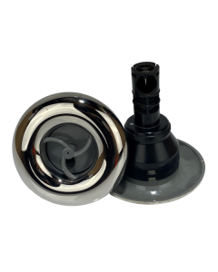Rising Dragon 4" Single Pulse Jet Stainless Steel and Grey RD-203-4417S - Spa Spare Part