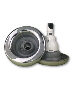 LA Spas Stainless Steel Power Storm Directional Jet c/w Logo LA-PL-40037SS - Spa Spare Part