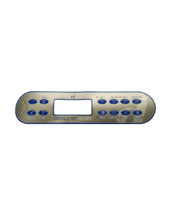 Balboa(Designer Spas) ML900 Overlay B-SCOL0001 - Spa Spare Part