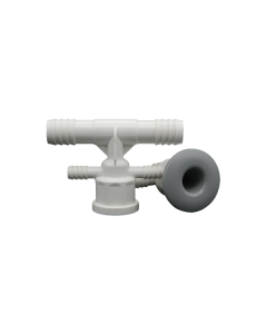 Balboa Euro Cyclone Fixed(Cluster) Thru - Grey B-9618WW - Spa Spare Part