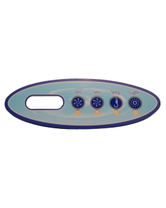 Balboa(Bullfrog Spas) VL200 4 Button Overlay B-SCOL0022 - Spa Spare Part