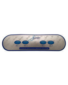 Balboa(Signature Spas) AX40(J,J,J,J) Overlay B-SCOL0008 - Spa Spare Part
