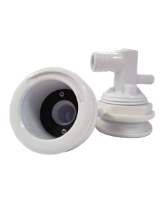 CMP 300 Jet Body - Ribbed w/ Check Valve C-23432-020-000 - Spa Spare Part