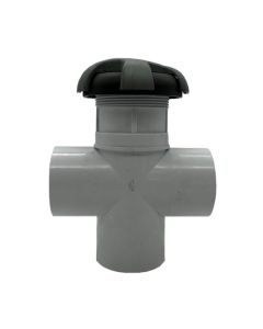 CMP 2"(50mm) 3way Crown Top Diverter - NON-S/Steel C-25048-827-000 - Spa Spare Part