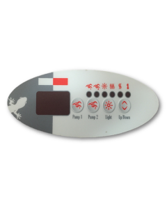 OVERLAY: Gecko TSC-9/K-9(P,P,L,T) G-9916-100186 - Spa Spare Part