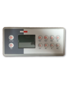 Gecko TSC-4 / K-4 Touch Pad With 10 Button Overlay G-0201-007044 - Spa Spare Part
