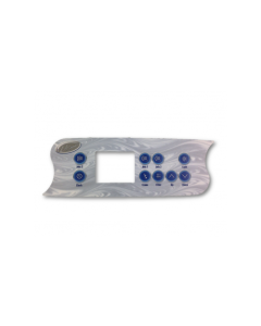 LA Spas K-72 9 Button Overlay for Spa Controller