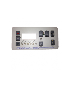 Davey Spa-Quip SP1000 Overlay for Spa Controller Q616000 - Spa Spare Part