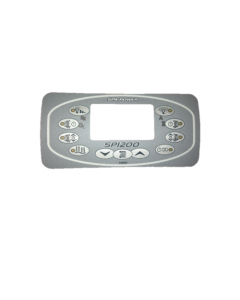 Davey Spa-Quip SP1200 Rectangular Overlay for Spa Controller Q616017 - Spa Spare Part