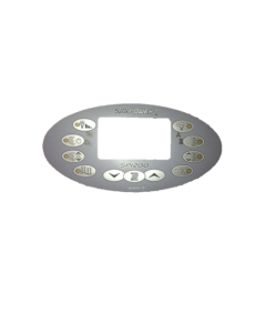 Davey Spa-Quip SP1200 Oval Overlay for Spa Controller Q616016-1 - Spa Spare Part