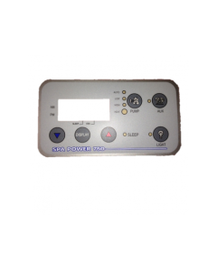 Davey Spa-Quip SP750 Overlay for Spa Controller Q916899 - Spa Spare Part