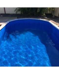 Abgal Oval Pool Liner Suitable For Classic Pools - Deep End Dish Style