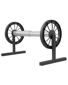 Abgal Apollo Premium Stationary Fixed Height Reel / Roller for Pool Blankets / Covers - Black