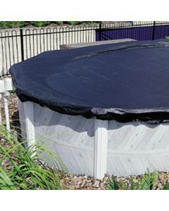 Abgal Leafstop Above Ground Pool Cover for Teardrop Pools