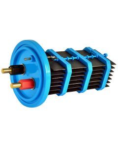 AquaSolis Replacement Pool Chlorinator Cell for AutoChlor RP25/PRO-RP25QT and K-Chlor RP25 w/ Threadlock Cap - Self-Cleaning Chlorinator Spare Part