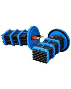 AquaSolis Replacement Pool Chlorinator Cell for AutoChlor RP50 and K-Chlor RP50 w/ Threadlock Cap Set - Self-Cleaning Chlorinator Spare Part