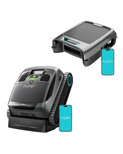Aiper Scuba X1 Cordless Pool Cleaner and Surfer S2 Solar Power Cordless Pool Skimmer Bundle