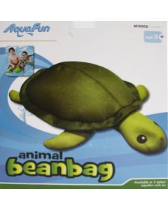 Aquafun Turtle Beanbag (available in 2 styles Turtle or Guppie) - Pool Toy / Float