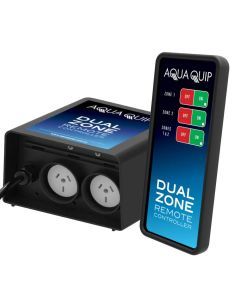 Aqua-Quip Dual Zone Smart Lighting Control System w/ Remote Handset for Pool & Spa Lights