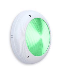 Aqua-Quip QC Series 1 x Green LED Colour Retro-Fit Pool Light w/ Concrete Universal Mount Bracket and Plug Kit
