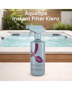 AquaSpa Instant Filter Klenz Cartridge Filter Cleaner 500mL – Spa Chemical