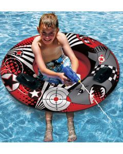 Aquafun Bump N Squirt Tube - Swimming Pool Toy / Float - 107cm