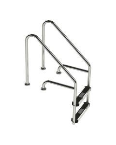S.R. Smith Cantilever 2-STEP Ladder Flanged - Pool Ladder