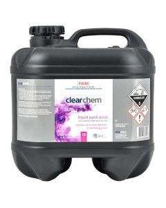 Clearchem Liquid Pool Acid 15L - Pool Chemical (DG)