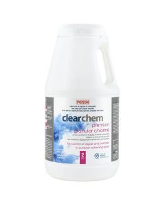 Clearchem Premium Granular Chlorine Tri-Chlor 2kg - Pool Chemical (DG)